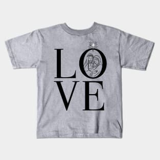 LOVE Christmas Nativity  © 2020 GraphicLoveShop Kids T-Shirt